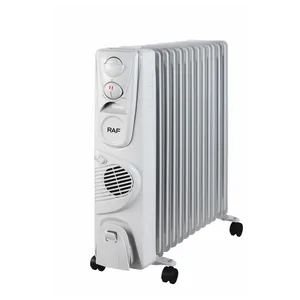 RAF R.1131W ULJNI RADIJATOR SA VENTILATOROM 11 REBARA BELI 2900W