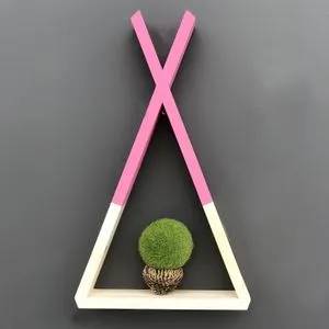 Raf142 Walnut
Pink Wall Shelf