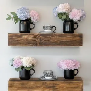 Raf275 Drvena Dekorativna Zidna Polica