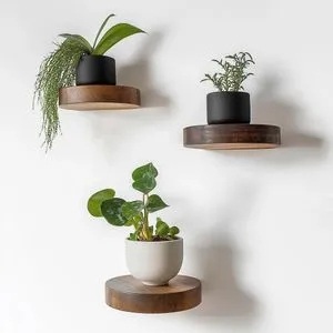 Raf283 Wooden Decorative Wooden Wall Shelf