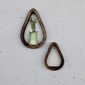 Raf292 Wooden Decorative Wooden Wall Shelf