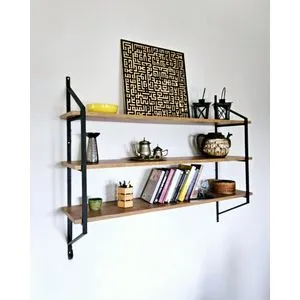 Raffy2 Crna - Zidna Polica od Atlantskog Borova