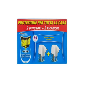 Raid električni aparat protiv komaraca sa tečnošću  - DUOPAK 21+21ml