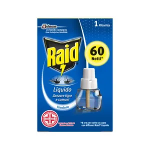 Raid tečnost  za električni aparat  protiv komaraca 60 noći