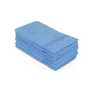 Rainbow - Blue Blue Wash Towel Set (6 Pieces)