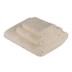 Rainbow - Cream Cream Towel Set (3 Pieces)