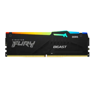 RAM DDR5 32GB 5200MT/s Kingston Fury Beast RGB Black KF552C40BBA-32