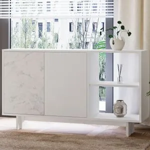 Ravello - White, Marble White
Marble Console
