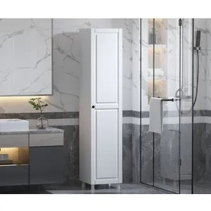 Rb-055 Matte White Multi Purpose Cabinet