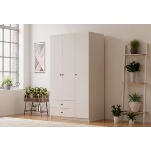 Rb-066 Matte White Wardrobe