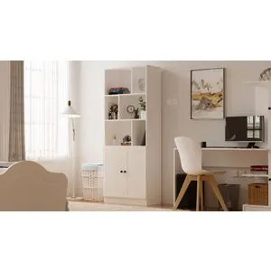 Rb-117 Matte White Bookshelf