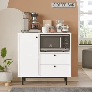 RE1-W White Multi Purpose Cabinet
