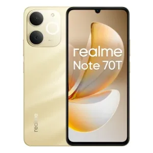 Realme Note 70T Mobilni telefon 4GB/128GB zlatna
