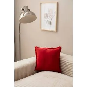 Red v2 Red Cushion Cover