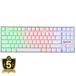 Redragon Kumara K552-RGB Mechanical Gaming Keyboard White - Red Switch