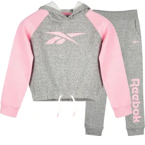 REEBOK komplet trenerka za devojčice krop top