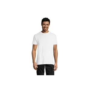 REGENT unisex majica sa kratkim rukavima - Bela, 3XL