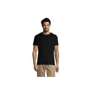 REGENT unisex majica sa kratkim rukavima - Crna, L