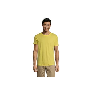 REGENT unisex majica sa kratkim rukavima - Limun žuta, XL