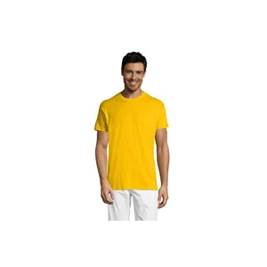 REGENT unisex majica sa kratkim rukavima - Žuta, L