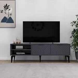 Regina - Anthracite Anthracite TV Stand
