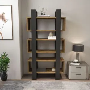 Reina - Walnut, Anthracite Walnut
Anthracite Bookshelf