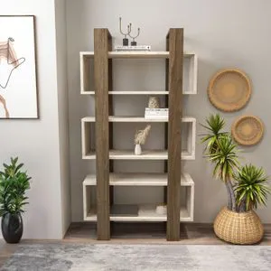 Reina - Walnut, Travertine Walnut
Travertine Bookshelf