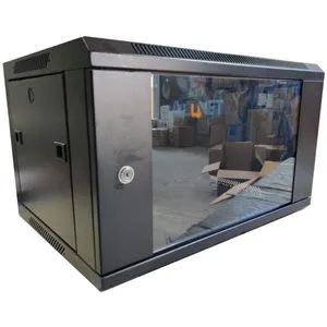 Rek orman 12U 19inca, WS1-6412 wall mount cabinet 600x450 mm (1)