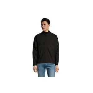 RELAX muška softshell jakna - Crna, XL