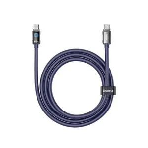 Remax Data kabl Illumine silikon TIP C na TIP C CB19 65W, 1.2m