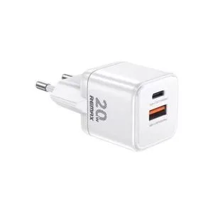 Remax strujni fast punjač Kings 1xUSB 3.0+1xTIP C 20W, CA-18, beli