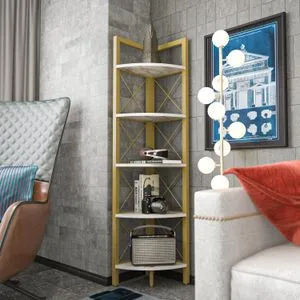 Remo - Gold Gold Bookshelf