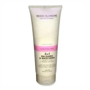 Renee Blanche Professional SIDIVOLUME 2 in 1 Balsamo &amp; Maschera For Fine Hair 250ml - 2 u 1 r...
