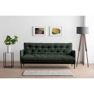 Renge - Green Green 3-Seat Sofa-Bed