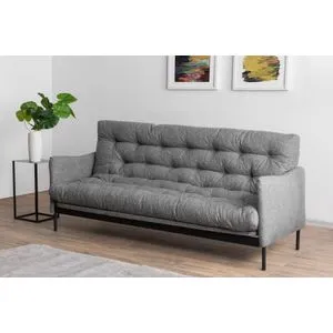 Renge - Light Grey Light Grey 3-Seat Sofa-Bed