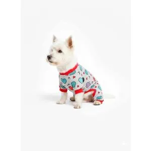 Renkli Kalp Pas Jumpsuit - S