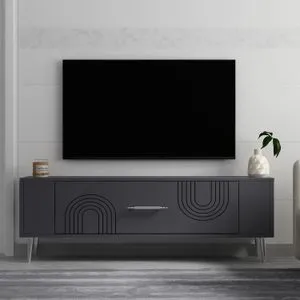 Retrol2 - Anthracite, Silver Anthracite
Silver TV Stand