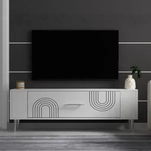 Retrol2 - White, Silver White
Silver TV Stand