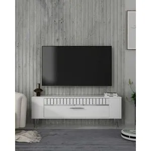 Retrolp1 - White, Silver White
Silver TV Stand