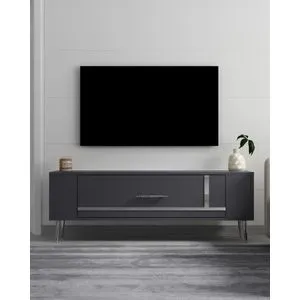 Retrop1 - Anthracite, Silver Anthracite
Silver TV Stand
