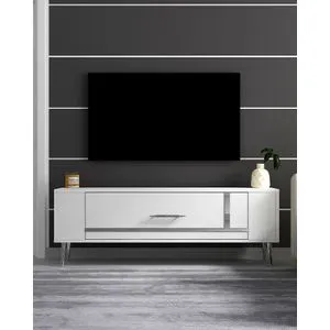 Retrop1 - White, Silver White
Silver TV Stand