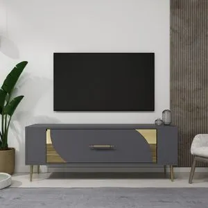 Retrop2 - Anthracite, Gold Anthracite
Gold TV Stand