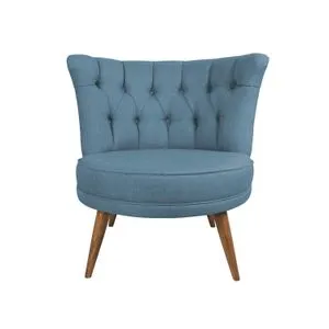Richland - Saxe Blue Sax Blue Wing Chair