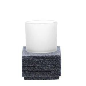 Ridder čaša brick siva poliresin 22150107