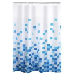 Ridder tekstilna zavesa za kadu cubes 180x200  403310