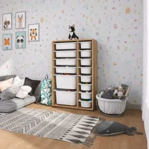 Rine 2D4K8U - Walnut, White Walnut
White Multi Purpose Cabinet