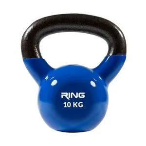 RING Kettlebell 10kg metal vinyl RX DB2174-10 blue