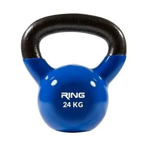 RING Kettlebell 24kg metal vinyl RX DB2174-24 blue