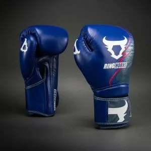 Ringhorns Charger Rukavice Navy Blue/Crvene 12OZ