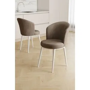 Risa - Cappuccino, White Cappuccino
White Chair Set (6 Pieces)
